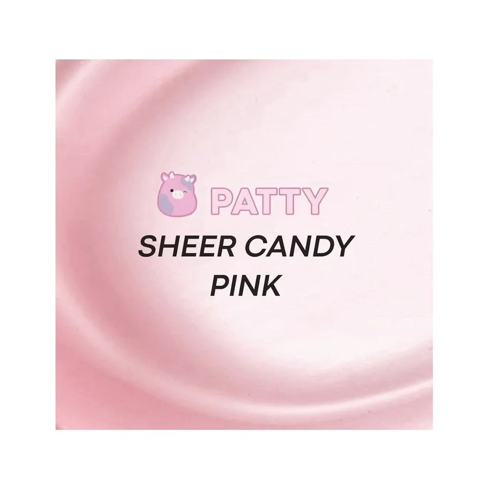 TONYMOLY X Squishmallows Patty Key Chain Lip Gloss STRAWBERRY SHORTCAKE Pink NIB